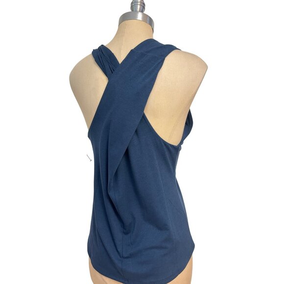 Soft Surroundings Tayla Starry Night Blue Top Size Large NWT - Picture 4 of 6